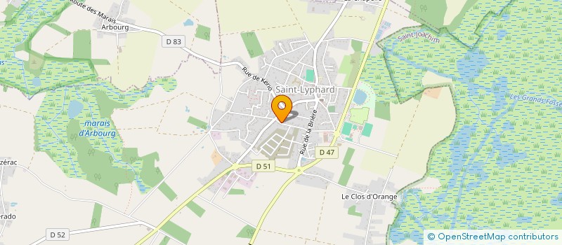 localisation de l'entreprise MONSIEUR PIERRE DRENO à SAINT-LYPHARD
