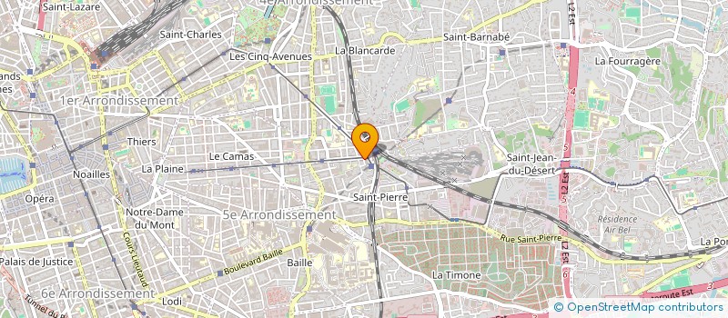 localisation de l'entreprise MONSIEUR PIERRE DROIN à MARSEILLE