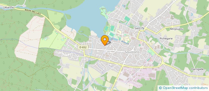 localisation de l'entreprise MONSIEUR PIERRE DRUI  SOUSTONS