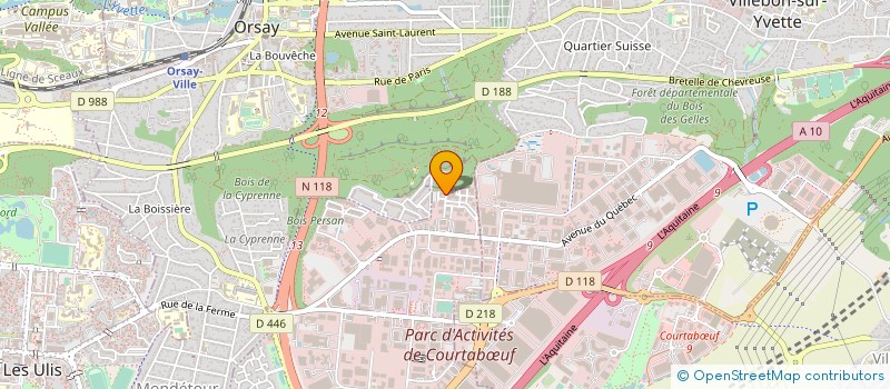 localisation de l'entreprise MONSIEUR PIERRE DRUJON  LORGUES