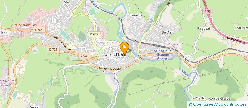 localisation de l'entreprise MONSIEUR PIERRE DUBOIS à SAINT-FLOUR