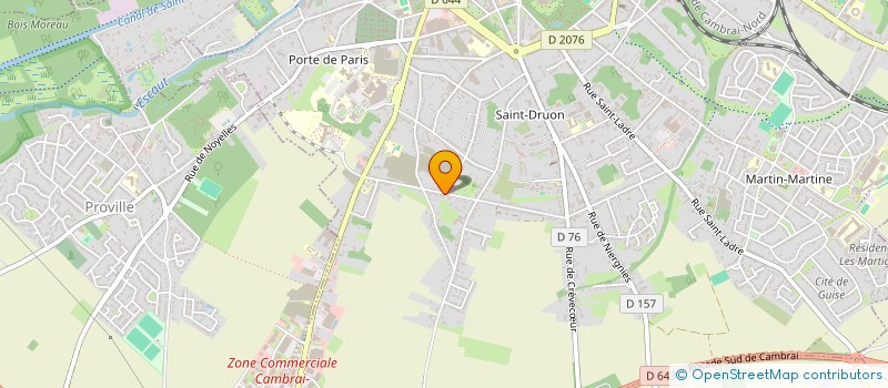 localisation de l'entreprise MONSIEUR PIERRE DUBOIS  NEUVILLE-SAINT-REMY