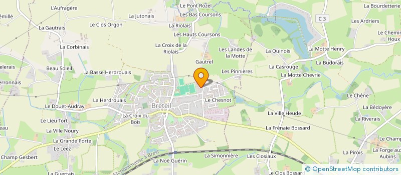 localisation de l'entreprise MONSIEUR PIERRE DUBOSQ  BRETEIL