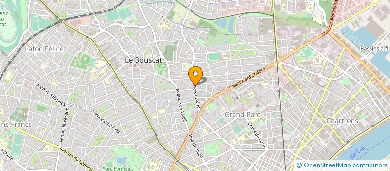 localisation de l'entreprise MONSIEUR PIERRE DUBOUE à LE BOUSCAT
