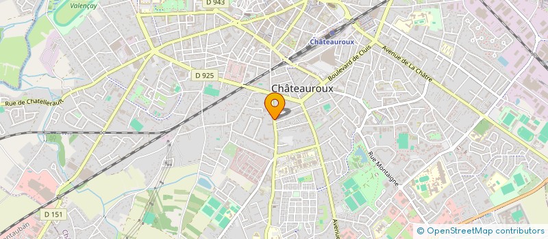 localisation de l'entreprise MONSIEUR PIERRE DUBRANA à CHATEAUROUX