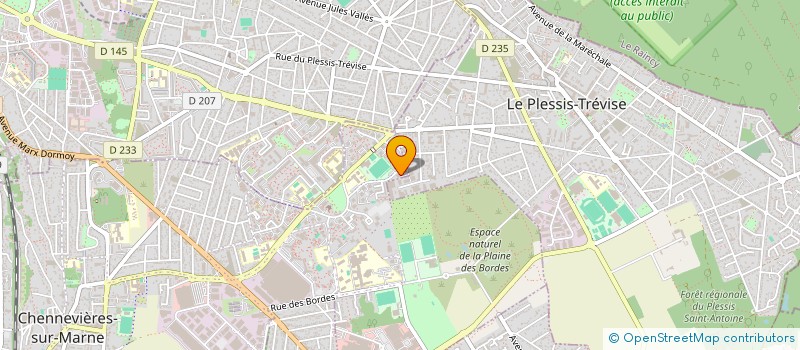 localisation de l'entreprise MONSIEUR PIERRE DUBUISSON à CHENNEVIERES-SUR-MARNE