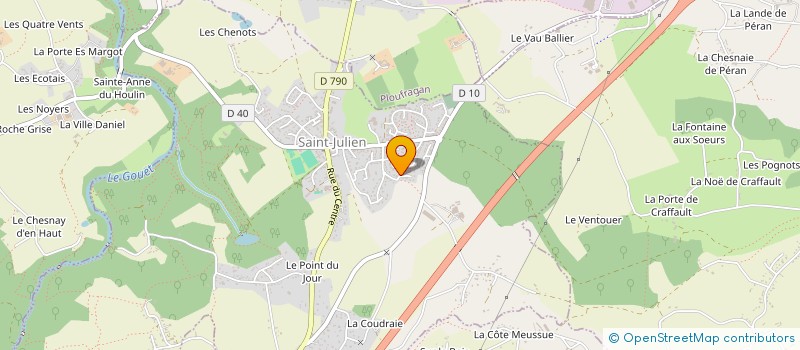 localisation de l'entreprise MONSIEUR PIERRE DUC-MARTIN  SAINT-JULIEN