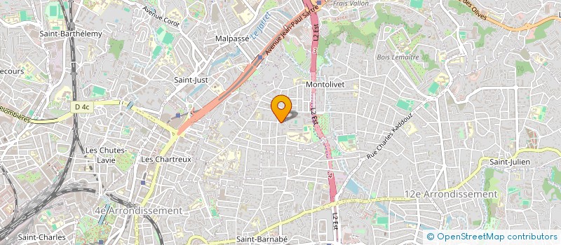 localisation de l'entreprise MONSIEUR PIERRE DUCASSE à MARSEILLE