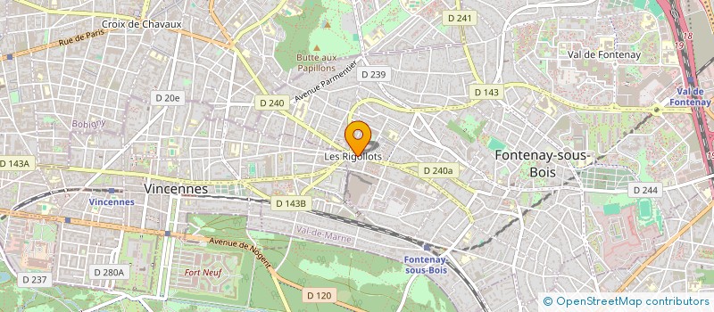localisation de l'entreprise MONSIEUR PIERRE DUCHEMIN à FONTENAY-SOUS-BOIS