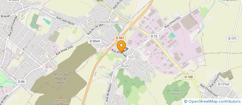 localisation de l'entreprise MONSIEUR PIERRE DUCHOQUET  RUITZ