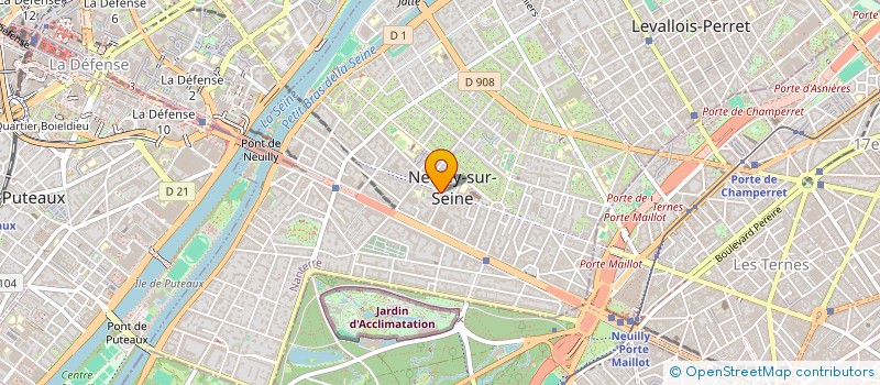 localisation de l'entreprise MONSIEUR PIERRE DUCIS à NEUILLY-SUR-SEINE