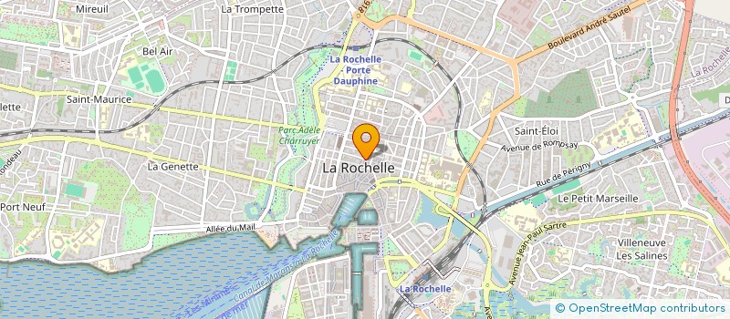 localisation de l'entreprise MONSIEUR PIERRE DUCLOS  LA ROCHELLE