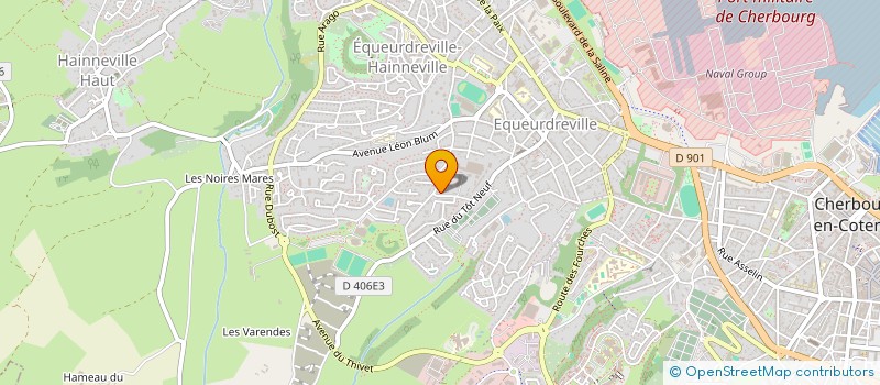 localisation de l'entreprise MONSIEUR PIERRE DUCLOS à CHERBOURG-EN-COTENTIN
