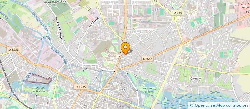 localisation de l'entreprise MONSIEUR PIERRE DUCLOUX  AMIENS