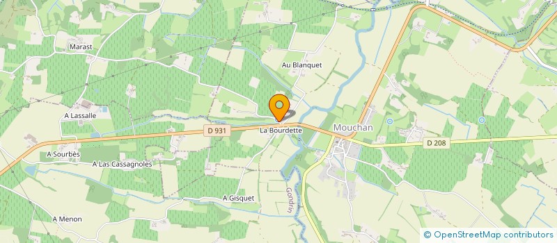 localisation de l'entreprise MONSIEUR PIERRE DUCOS  LAURAET