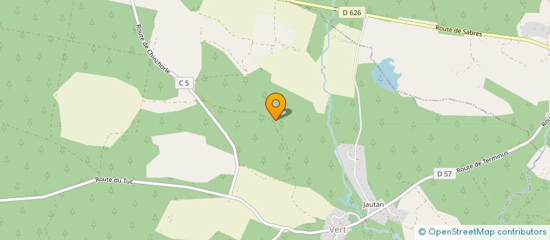 localisation de l'entreprise MONSIEUR PIERRE DUCOS  VERT