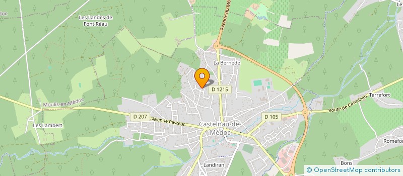 localisation de l'entreprise MONSIEUR PIERRE DUCOS  LISTRAC-MEDOC