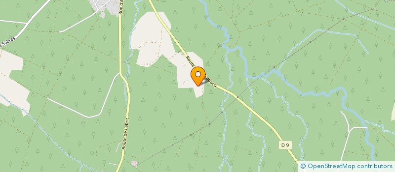 localisation de l'entreprise MONSIEUR PIERRE DUCOS  LUXEY