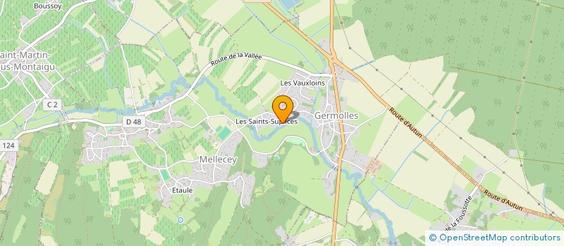 localisation de l'entreprise MONSIEUR PIERRE DUCRET à GIVRY