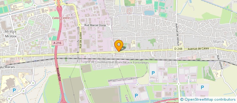 localisation de l'entreprise MONSIEUR PIERRE DUCROCQ à MARCK