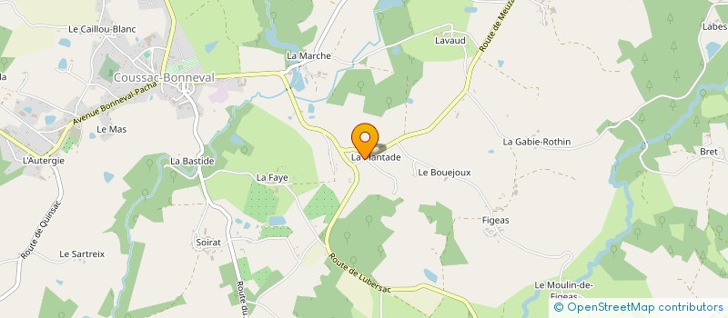 localisation de l'entreprise MONSIEUR PIERRE DUDOGNON à LIMOGES