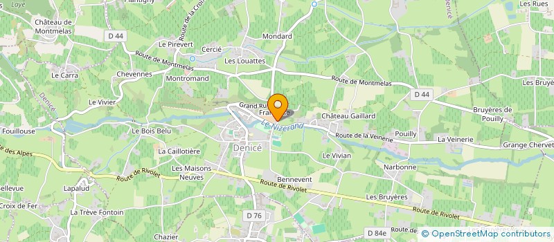 localisation de l'entreprise MONSIEUR PIERRE DUFOUR à DENICE