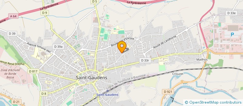 localisation de l'entreprise MONSIEUR PIERRE DUFOUR à SAINT-GAUDENS