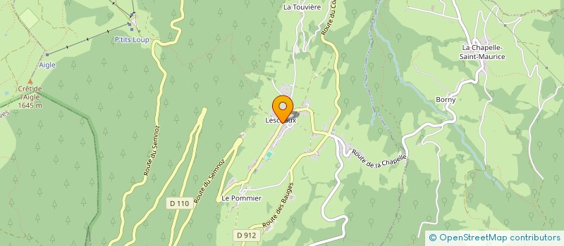 localisation de l'entreprise MONSIEUR PIERRE DUFOURNET  SEVRIER