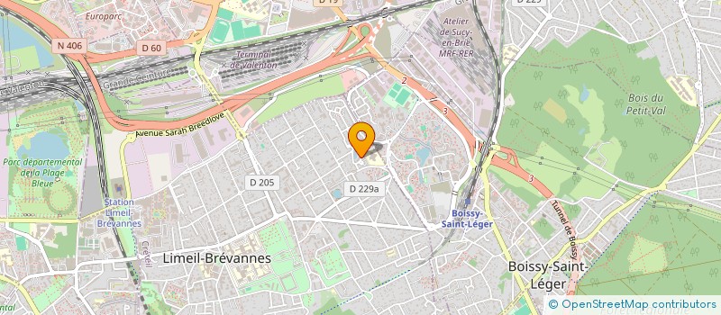 localisation de l'entreprise MONSIEUR PIERRE DUHAMEL à LIMEIL-BREVANNES