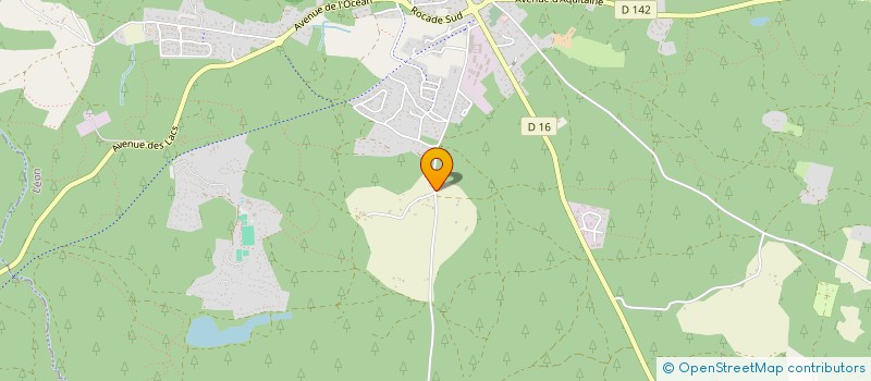 localisation de l'entreprise MONSIEUR PIERRE DULAYET  LEON