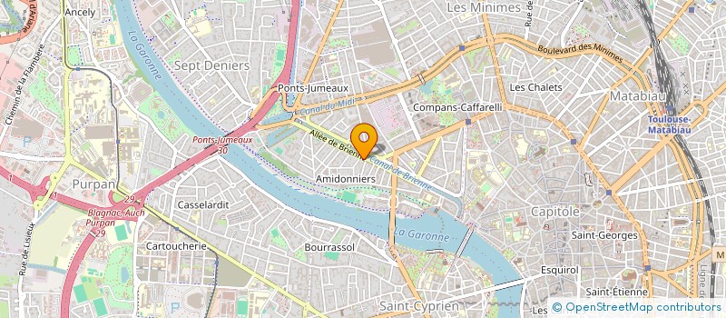 localisation de l'entreprise MONSIEUR PIERRE DUMONS à TOULOUSE