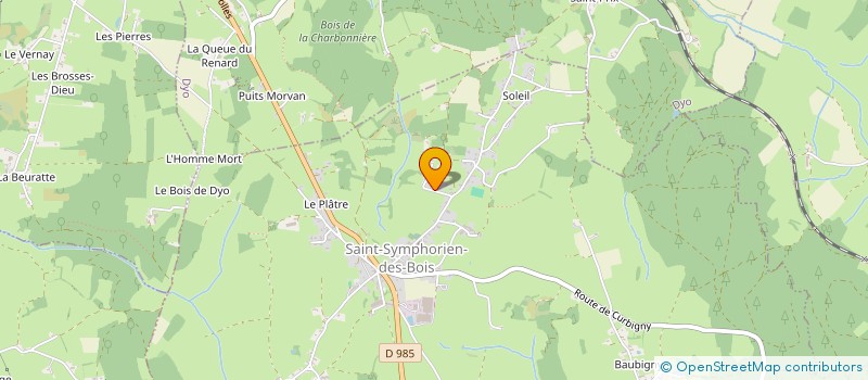 localisation de l'entreprise MONSIEUR PIERRE DUMONT  SAINT-JULIEN-DE-CIVRY