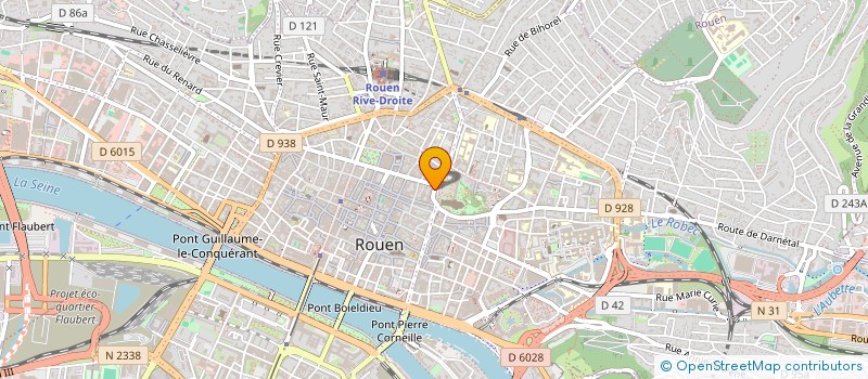 localisation de l'entreprise MONSIEUR PIERRE DUMONT à ROUEN