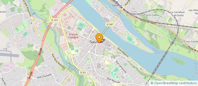 localisation de l'entreprise MONSIEUR PIERRE DUMONT à SAUMUR