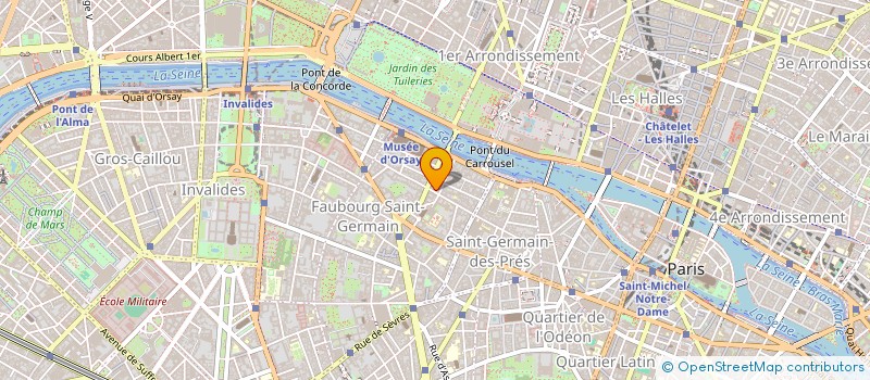 localisation de l'entreprise MONSIEUR PIERRE DUMONTEIL à PARIS