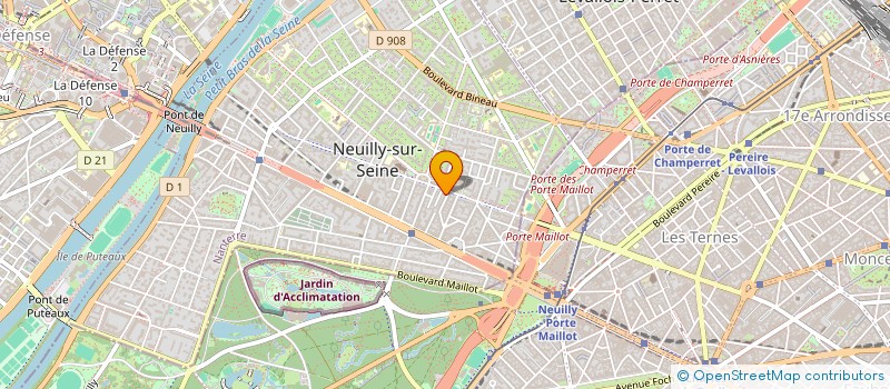 localisation de l'entreprise MONSIEUR PIERRE DUMOULIN à NEUILLY-SUR-SEINE