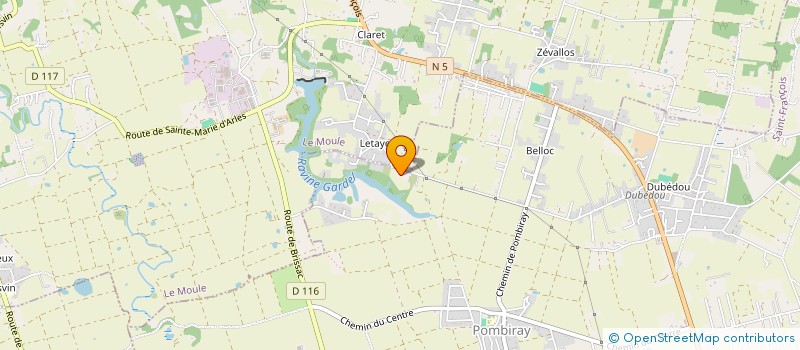 localisation de l'entreprise MONSIEUR PIERRE DUMOULIN  SAINT-FRANCOIS