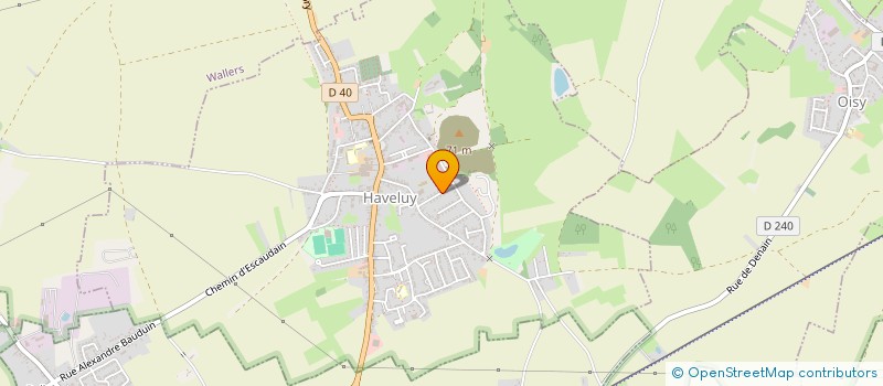 localisation de l'entreprise MONSIEUR PIERRE DUPAS  HAVELUY