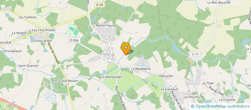 localisation de l'entreprise MONSIEUR PIERRE DUPIC à ORADOUR-SUR-GLANE