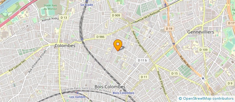 localisation de l'entreprise MONSIEUR PIERRE DUPIRE à BOIS COLOMBES