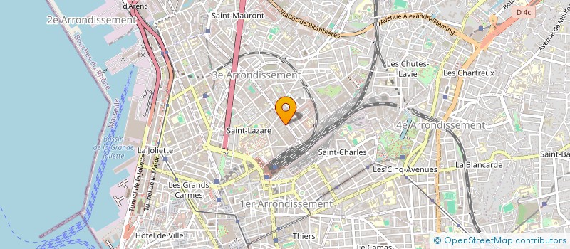 localisation de l'entreprise MONSIEUR PIERRE DUPLAN à MARSEILLE