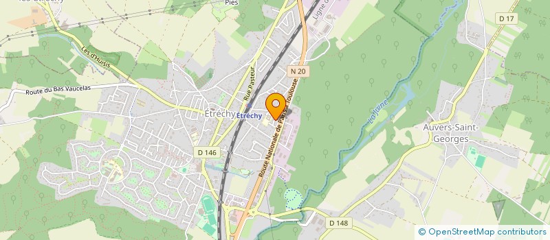 localisation de l'entreprise MONSIEUR PIERRE DUPONT  ETRECHY