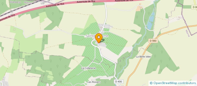 localisation de l'entreprise MONSIEUR PIERRE DUPONT  SAINTE-GEMME