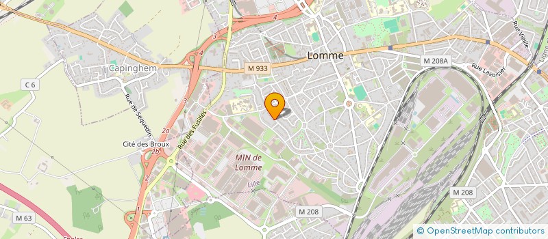 localisation de l'entreprise MONSIEUR PIERRE DUPONT à LILLE