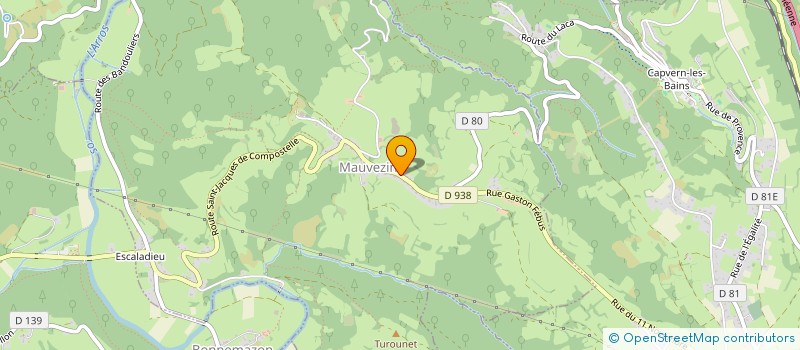 localisation de l'entreprise MONSIEUR PIERRE DUPOUTS  MAUVEZIN