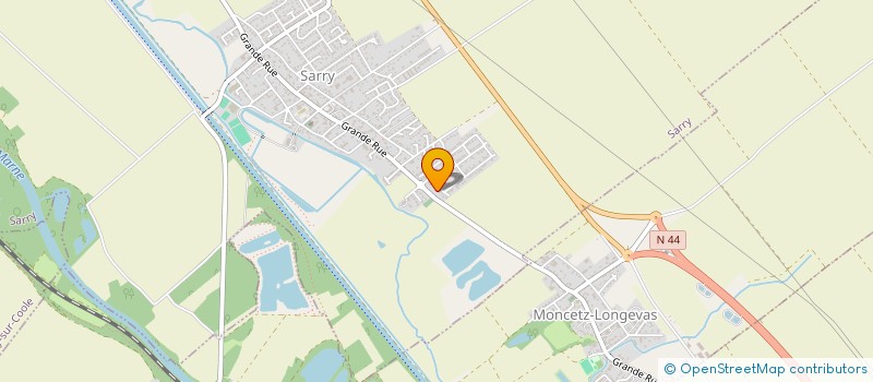 localisation de l'entreprise MONSIEUR PIERRE DUPUIS  SARRY