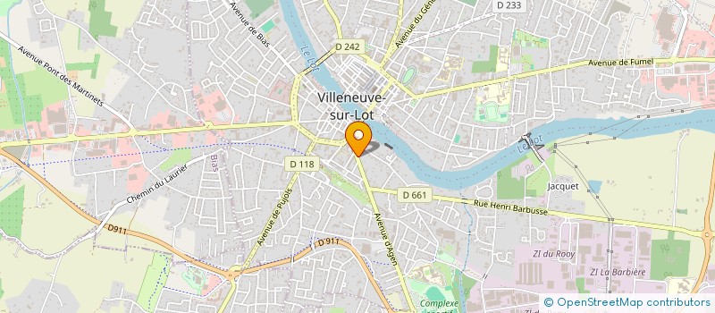localisation de l'entreprise MONSIEUR PIERRE DURAN à VILLENEUVE-SUR-LOT
