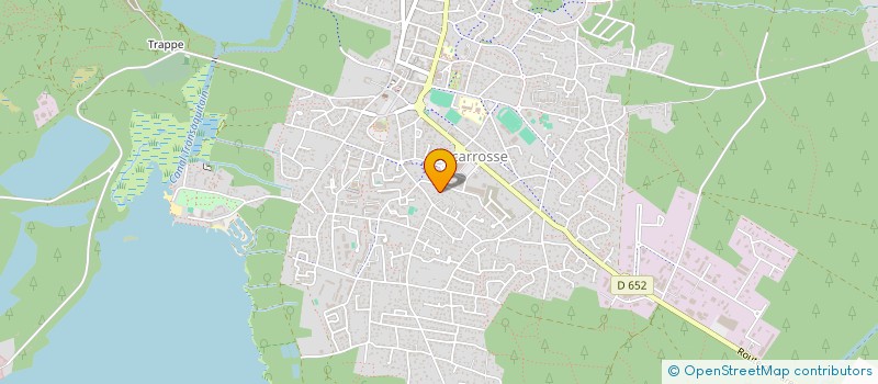 localisation de l'entreprise MONSIEUR PIERRE DURAND  BISCARROSSE