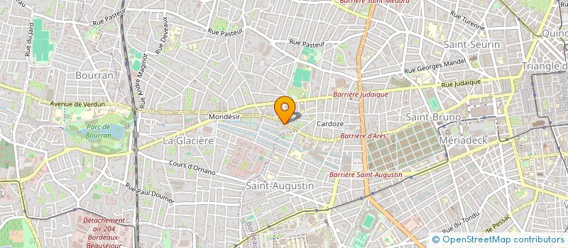 localisation de l'entreprise MONSIEUR PIERRE DURAND  MERIGNAC