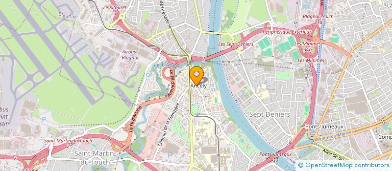 localisation de l'entreprise MONSIEUR PIERRE DURAND à TOULOUSE